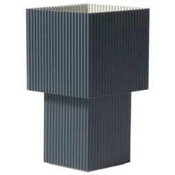 Pholc Romb Mini bordslampa, blå sten