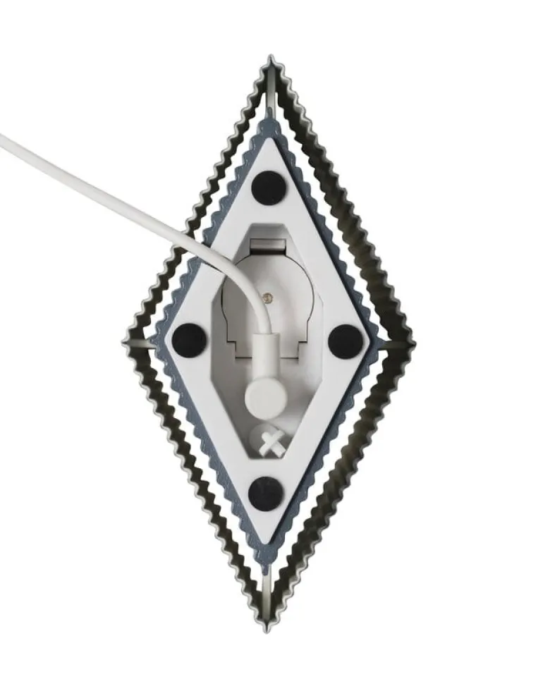 Pholc Romb Mini bordslampa, bomull