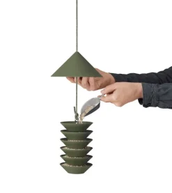 Pidät Bird Silo fågelmatare, grön