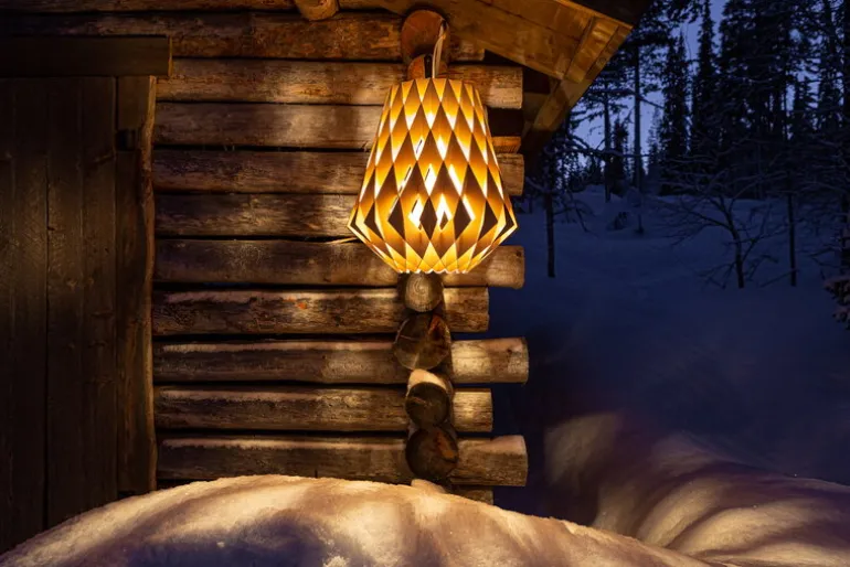 Pilke Lights Pilke Signature 36 taklampa, björk