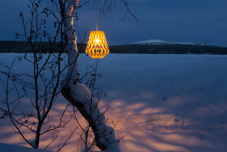 Pilke Lights Pilke Signature 36 taklampa, björk