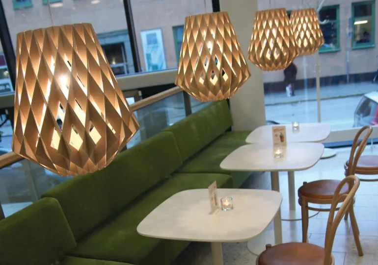 Pilke Lights Pilke Signature 36 taklampa, björk