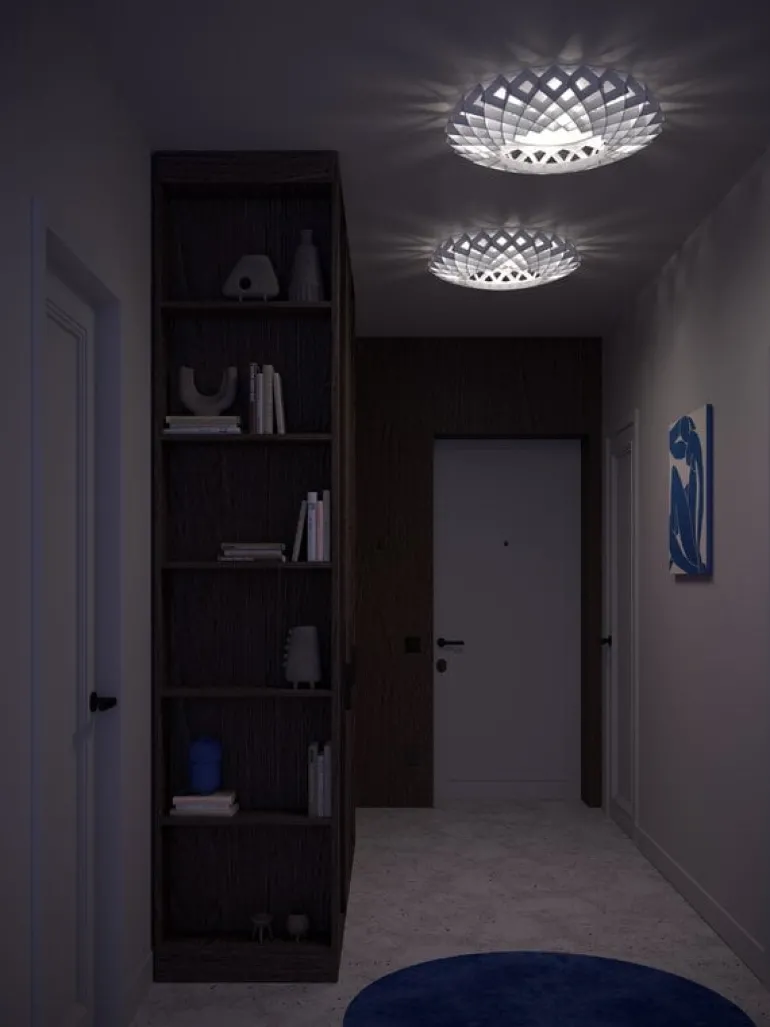 Pilke Lights Pilke Signature 65 taklampa, vit