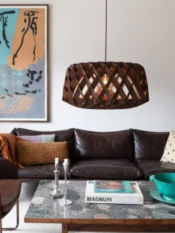 Pilke Lights Pilke Signature 60 pendellampa, brun