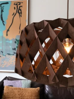 Pilke Lights Pilke Signature 60 pendellampa, brun