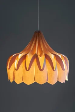 Pilke Lights Pioni pendellampa, stor, björk