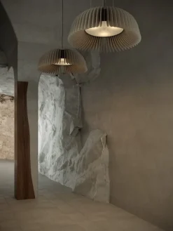 Pilke Lights Verna 77 pendellampa, björk