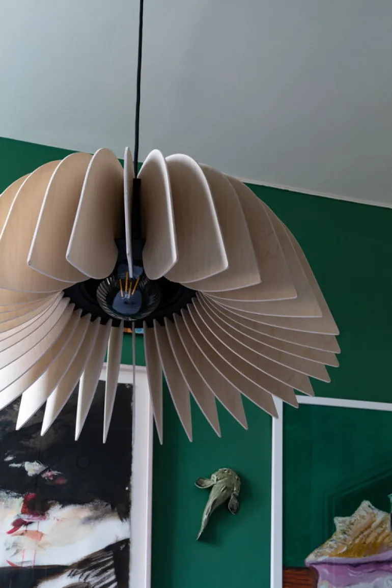 Pilke Lights Verna 50 pendellampa, björk