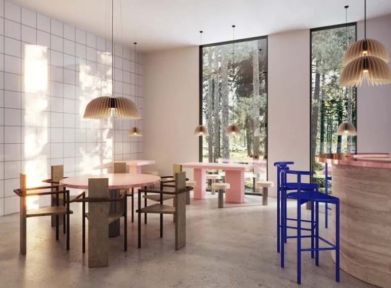 Pilke Lights Verna 50 pendellampa, björk