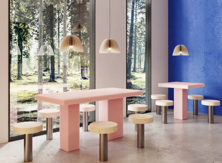 Pilke Lights Verna 34 pendellampa, björk