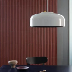 PLEASE WAIT to be SEATED Podgy pendellampa, ash grey