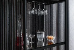 Poiat Bastone barskåp, svart