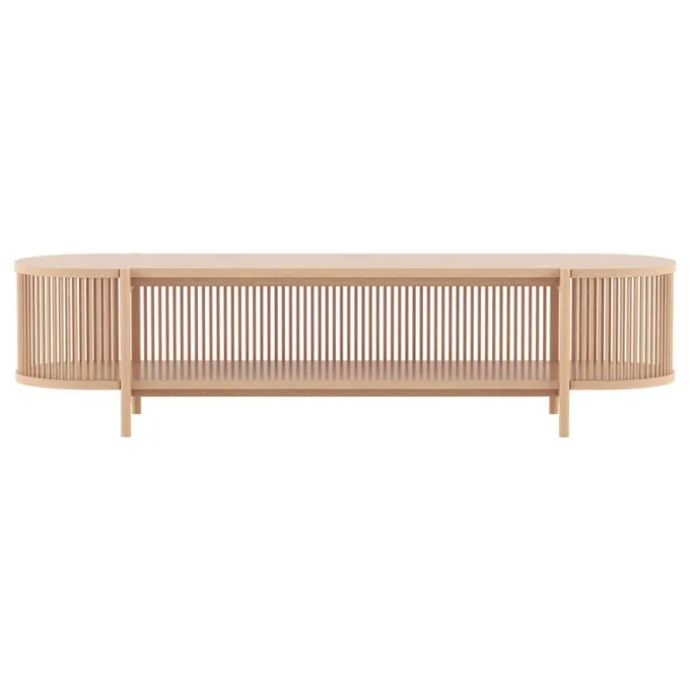 Poiat Bastone lågt sideboard, ek