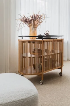 Poiat Bastone serveringsvagn, ek