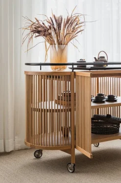 Poiat Bastone serveringsvagn, ek