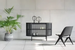 Poiat Petit Bastone sidobord, svart