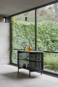 Poiat Petit Bastone sidobord, svart