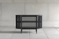 Poiat Petit Bastone sidobord med dörrar, svart