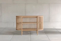 Poiat Petit Bastone sidobord med dörrar, ek