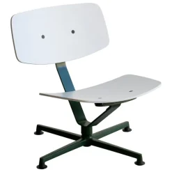 Raawii Arba fåtölj, plywood, mörkgrön - ljusgrå