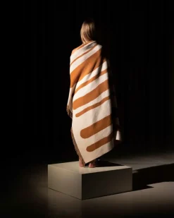 Raawii Brush filt, tan - milk