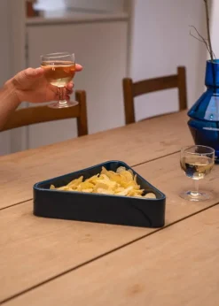 Raawii Canvas mittpunkt, snorkelblå