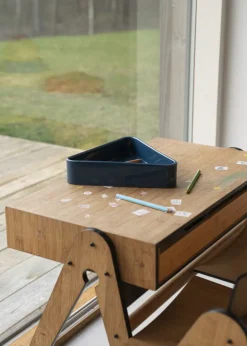 Raawii Canvas mittpunkt, snorkelblå