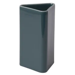 Raawii Canvas vas, liten, påfågelblå