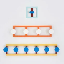 Raawii Hook 1, liten, ljusgrön - rödbrun