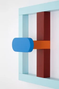 Raawii Hook 1, liten, ljusgrön - rödbrun