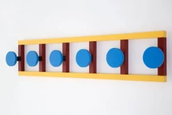 Raawii Hook 3, stor, zinkgul - himmelsblå