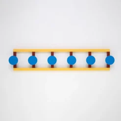 Raawii Hook 3, stor, zinkgul - himmelsblå