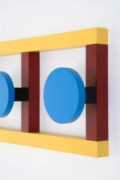 Raawii Hook 3, stor, zinkgul - himmelsblå