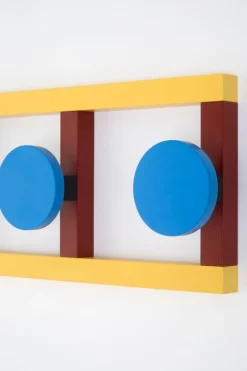 Raawii Hook 3, stor, zinkgul - himmelsblå