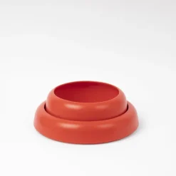 Raawii Omar skål 02, stark korall