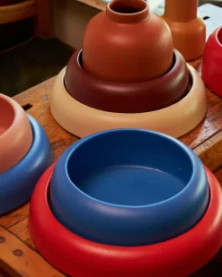 Raawii Omar skål 02, stark korall