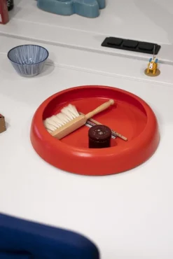 Raawii Omar skål 02, stark korall