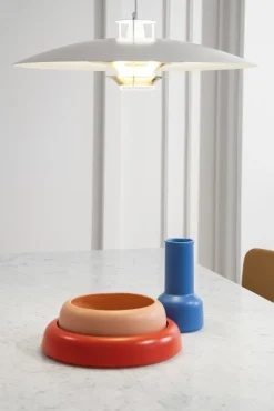 Raawii Omar skål 02, stark korall