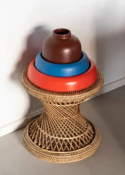 Raawii Omar skål 02, stark korall