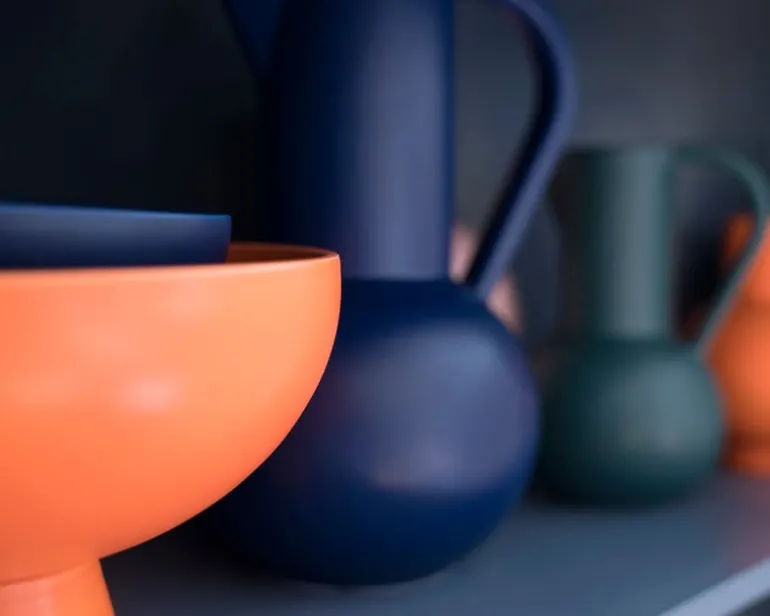 Raawii Strøm karaff, blå