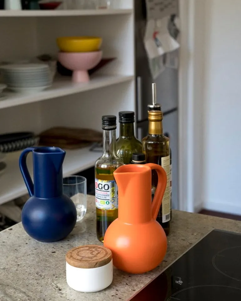 Raawii Strøm karaff, blå