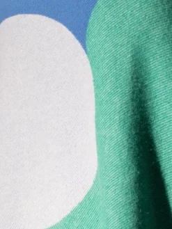 Raawii Teenagers from Mars filt, vit - blå - bladgrön