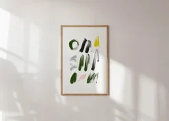 Reeta Ek Alphabet konsttryck