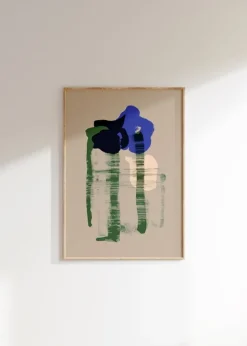 Reeta Ek Three Flowers konsttryck