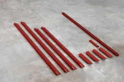 ReFramed Sängram med lameller, djupröd