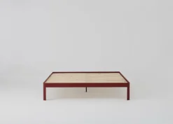 ReFramed Sängram med lameller, djupröd