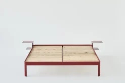 ReFramed Sängram med lameller, djupröd