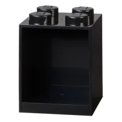 Room Copenhagen Lego Brick Shelf 4, svart