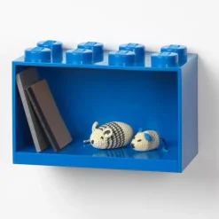 Room Copenhagen Lego Brick Shelf 8, klarblå