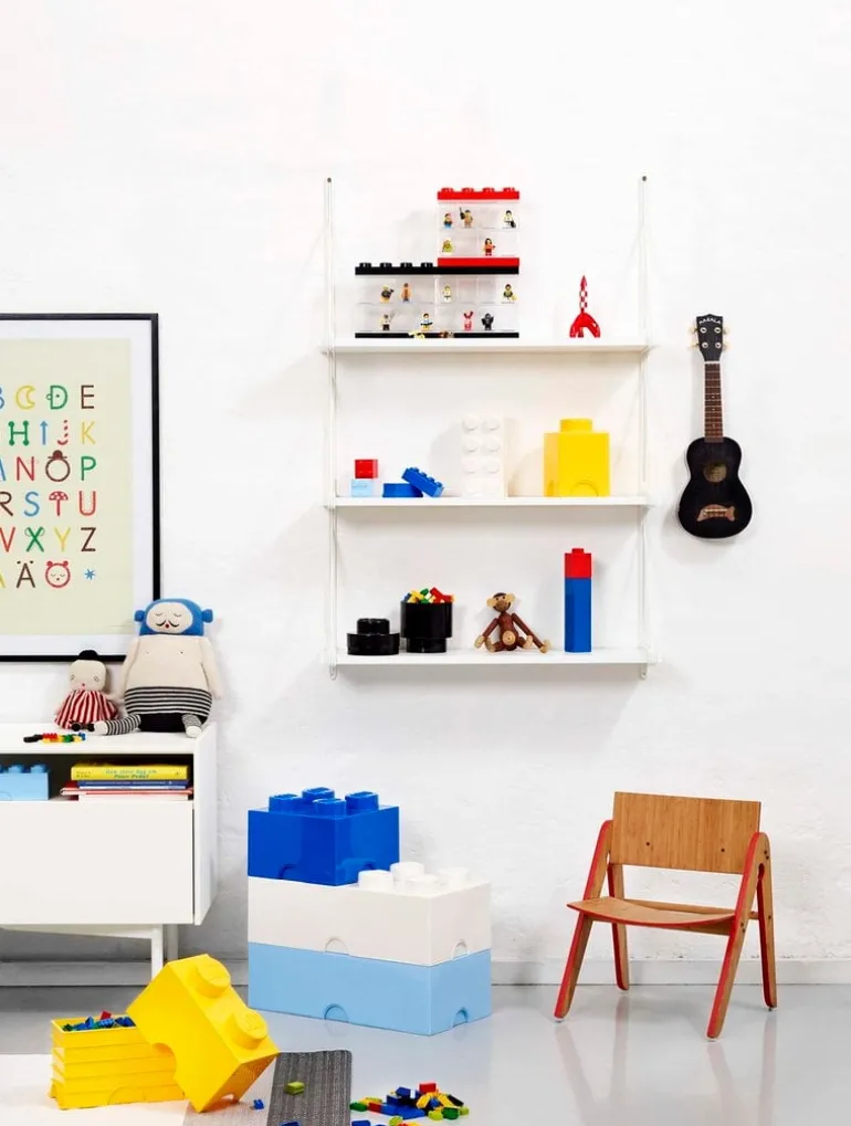 Room Copenhagen Lego Storage Brick 8, vit